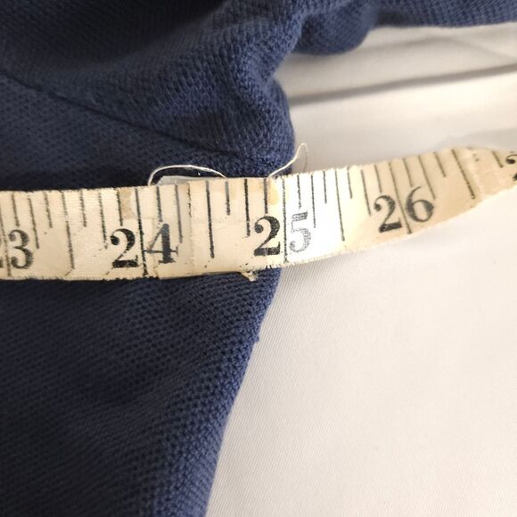 Vineyard Vines Mens XL Navy Blue 1/4 Zip 100% Pima Cotton Sweatshirt Sweater - Picture 5 of 7